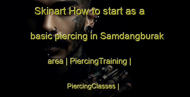 Skinart How to start as a basic piercing in Samdangburak area | PiercingTraining | PiercingClasses | SkinartTraining-Republic of Korea